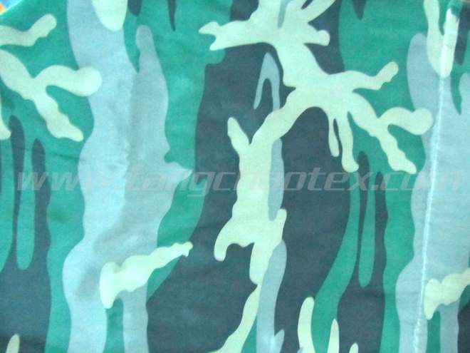 RPET polyester pongee Twill printing 