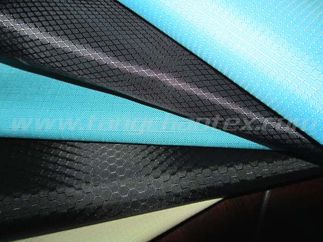 RPET Oxford cloth jacquard fabrics