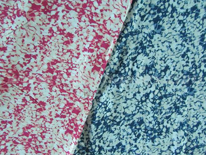 Bamboo fiber printing fabrics