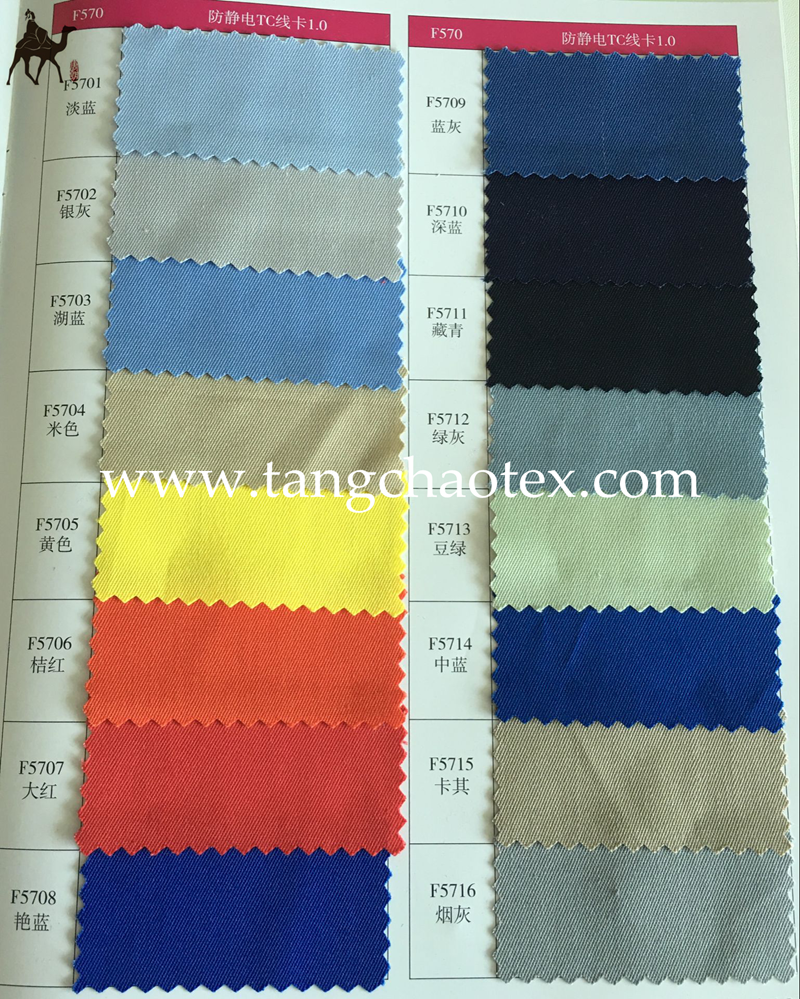 Antistatic fabric