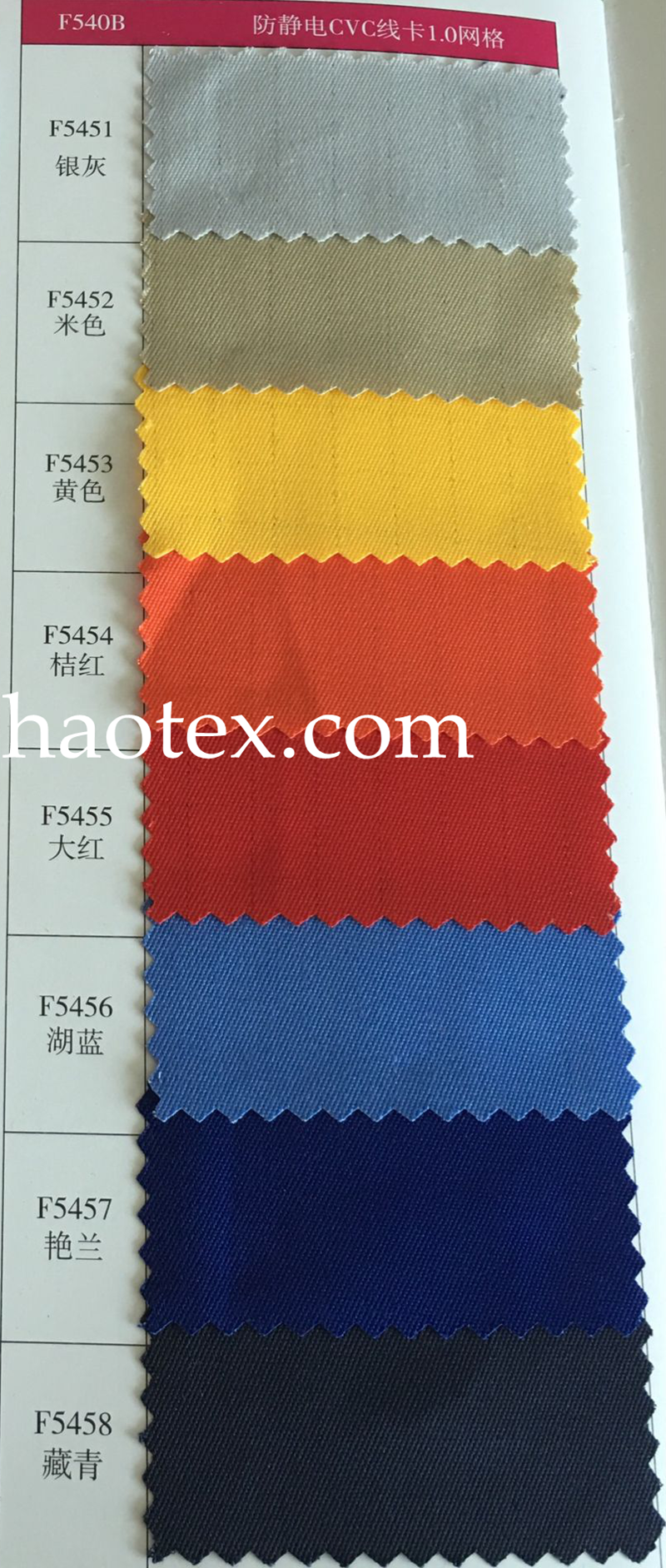 Antistatic fabrics